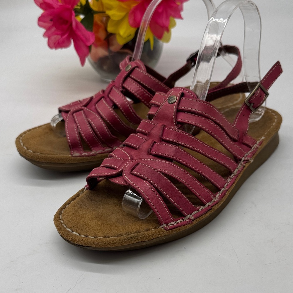 Naturalizer Pink Strappy Slingback Sandals Size 9 MCS9527P